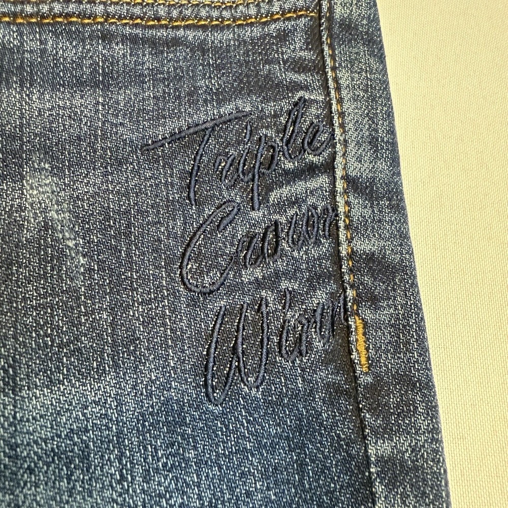 NWT Londa Polo Equestrian Preppy Denim Datk Wash Straight Leg Luxury‎ Jean 32/32 - Picture 13 of 16